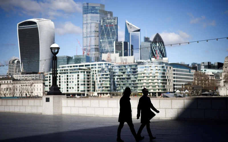 Ảnh minh họa: Khu tài chính của Thành phố London. (Nguồn: Reuters)
