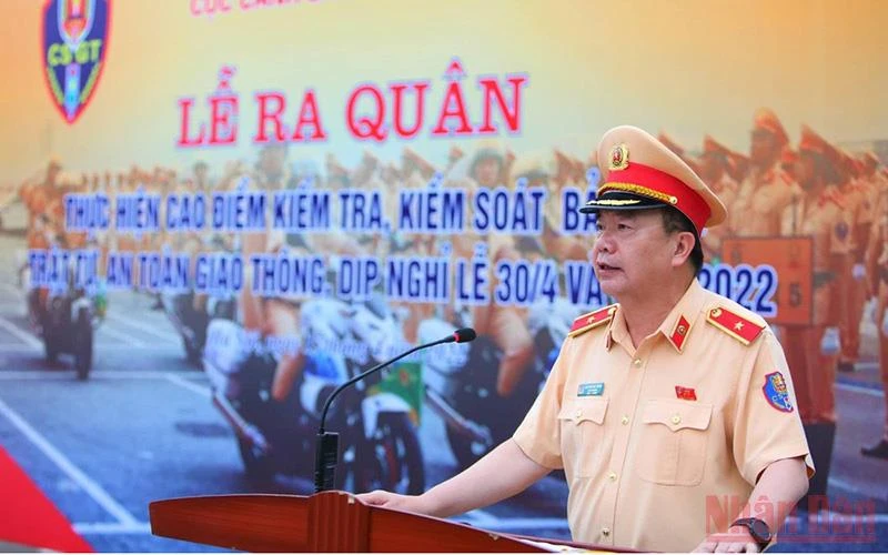 Thiếu tướng Nguyễn Văn Trung, Cục trưởng Cảnh sát giao thông yêu cầu các đơn vị tăng cường các biện pháp, không để tai nạn giao thông đặc biệt nghiêm trọng xảy ra.