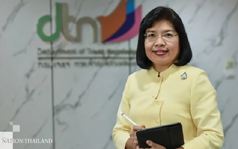 Cục trưởng Đàm phán Thương mại Thái Lan, bà Auramon Supthaweethum. (Ảnh: Nation Thailand)