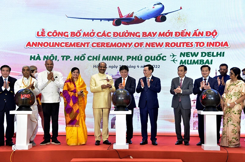 Vietjet công bố thêm loạt đường bay thẳng đến Ấn Độ