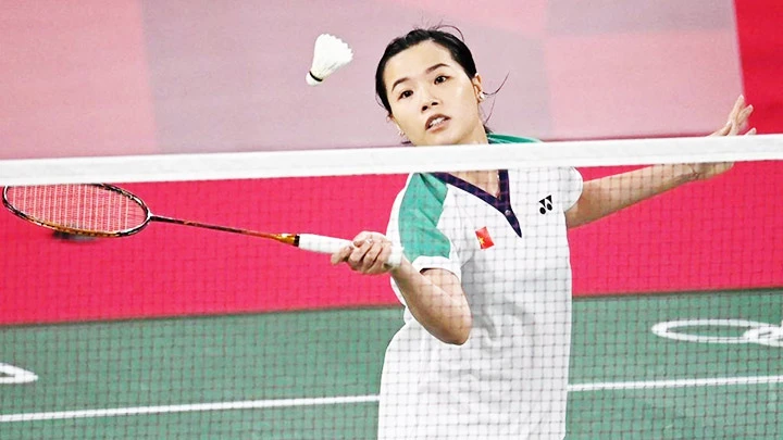 Tay vợt Nguyễn Thùy Linh duy trì được phong độ ổn định trước thềm SEA Games 31. Ảnh: GETTY IMAGE