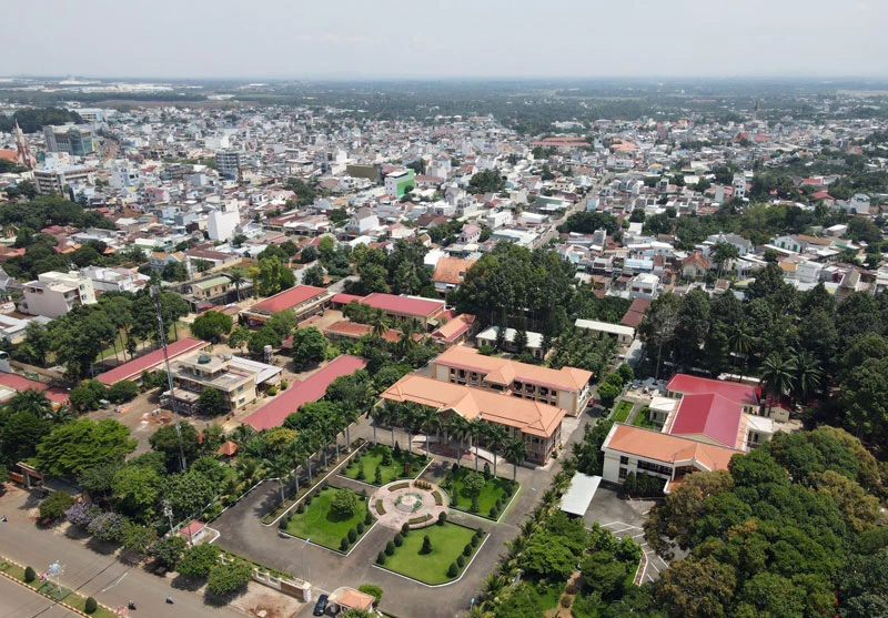 Một góc đô thị Long Khánh hôm nay.