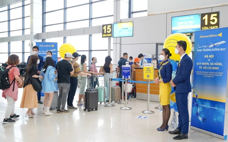 Vietravel Airlines mở rộng mạng bay từ Hà Nội.