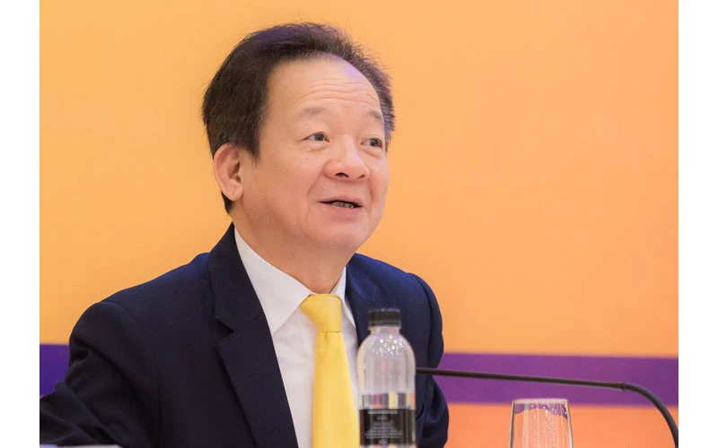 Chủ tịch Hội đồng quản trị Ngân hàng SHB Đỗ Quang Hiển.