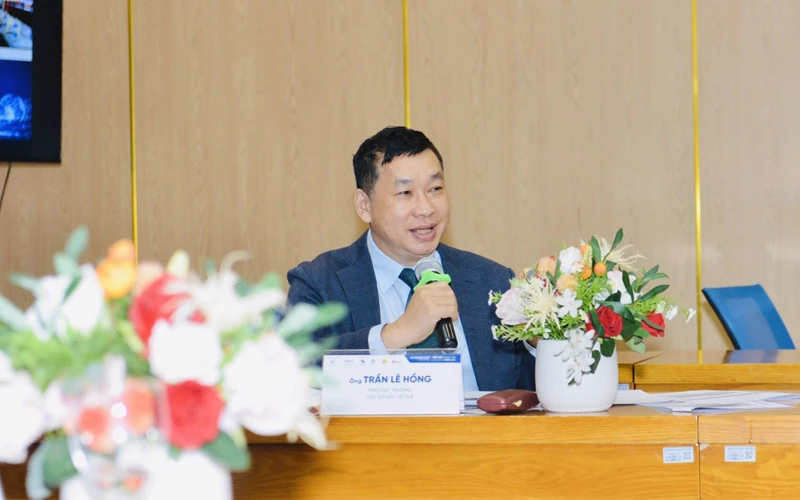 Ông Trần Lê Hồng, Phó Cục trưởng Cục Sở hữu trí tuệ.