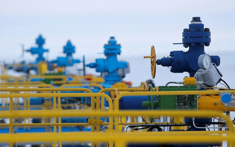 Một góc của giếng dầu khí Bovanenkovo của Tập đoàn Gazprom ở bán đảo Yamal thuộc Bắc Cực, tháng 5/2019. (Ảnh: Reuters)