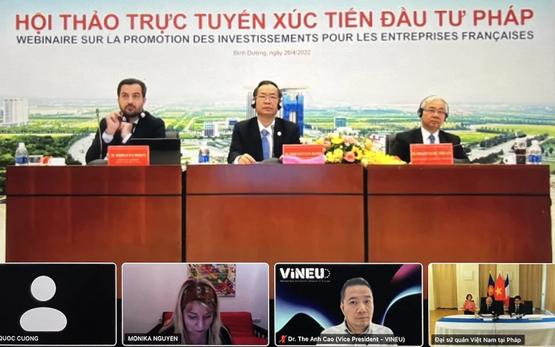 Phó Chủ tịch UBND tỉnh Bình Dương Nguyễn Văn Dành khẳng định Bình Dương có nhiều tiềm năng và cơ hội đầu tư cho các doanh nghiệp Pháp.