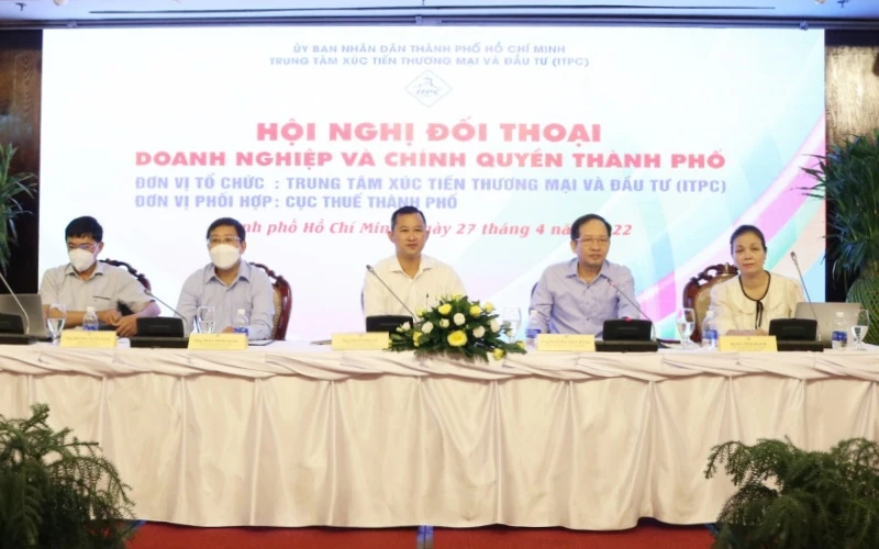 Thành phố Hồ Chí Minh tổ chức đối thoại về chính sách thuế