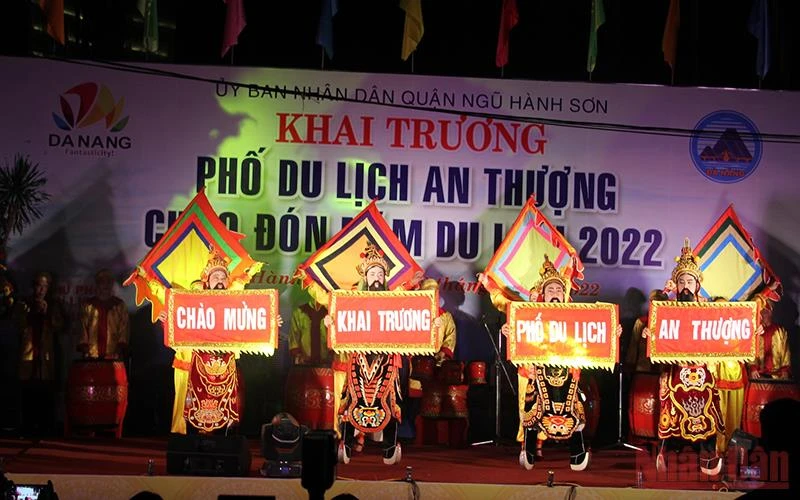 Khai trương tuyến Phố du lịch An Thượng mở đầu đề án kinh tế đêm Đà Nẵng.