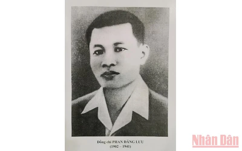 Đồng chí Phan Đăng Lưu.