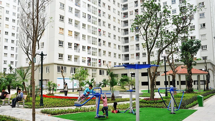 Khu nhà ở xã hội Ecohome. Ảnh: NAM HẢI