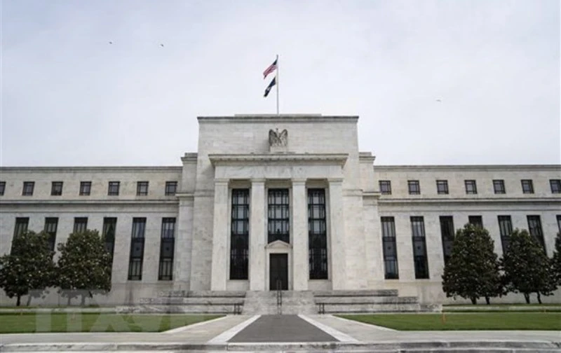 Trụ sở Cục Dự trữ Liên bang Mỹ (Fed) tại Washington, D.C. (Ảnh: THX/TTXVN) 