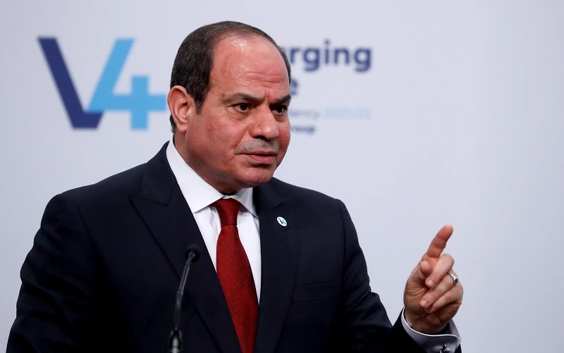 Tổng thống Ai Cập Abdel-Fattah El-Sisi. (Ảnh: Reuters)