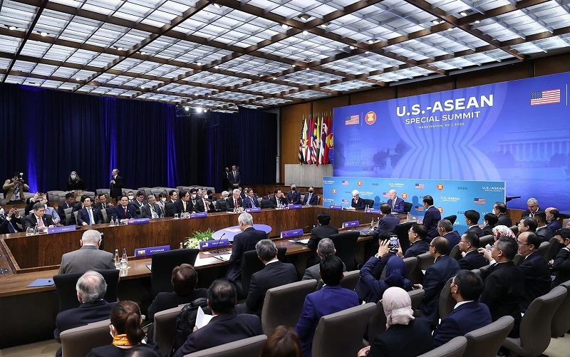 Toàn cảnh Hội nghị Cấp cao đặc biệt ASEAN-Hoa Kỳ.
