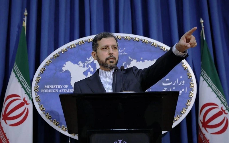 Người phát ngôn Bộ Ngoại giao Iran Saeed Khatibzadeh. (Ảnh: Bộ Ngoại giao Iran)