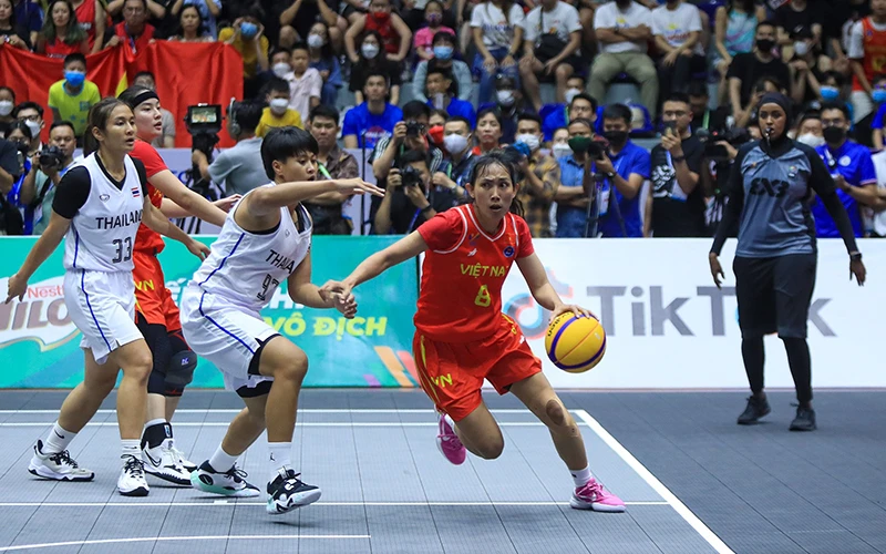 Đội tuyển bóng rổ nữ 3x3 Việt Nam giành huy chương bạc lịch sử.