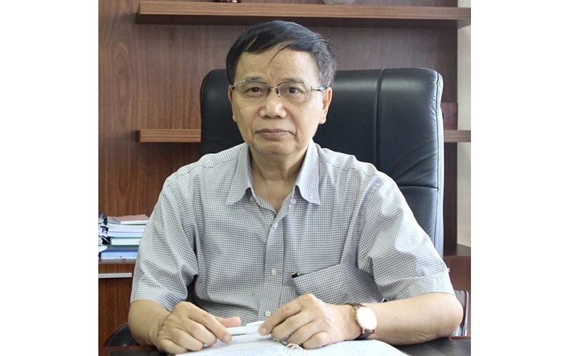 PGS, TS Nguyễn Hồng Tiến, Ủy viên thường vụ Hội Quy hoạch và Phát triển đô thị Việt Nam.
