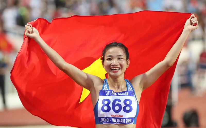 Ảnh đẹp SEA Games 31: Vận động viên Nguyễn Thị Oanh