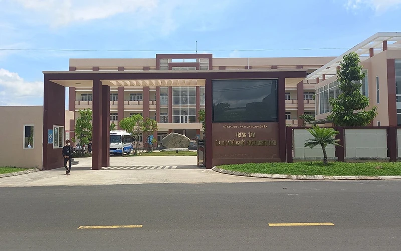 Trung tâm Giáo dục nghề nghiệp-Hướng nghiệp Phú Yên. (Ảnh tư liệu Trung tâm)