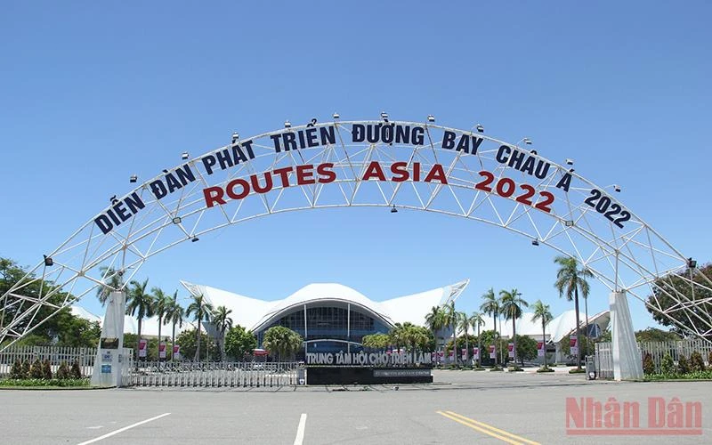 Routes Asia 2022 chính thức khai mạc sáng 6/6 tại Trung tâm hội chợ triển lãm thành phố Đà Nẵng.