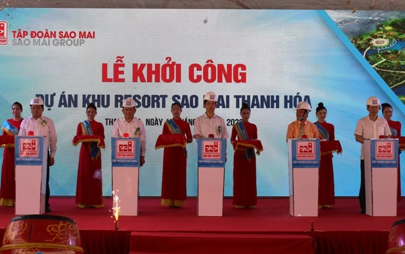 Khởi công dự án resort Sao Mai Thanh Hóa.