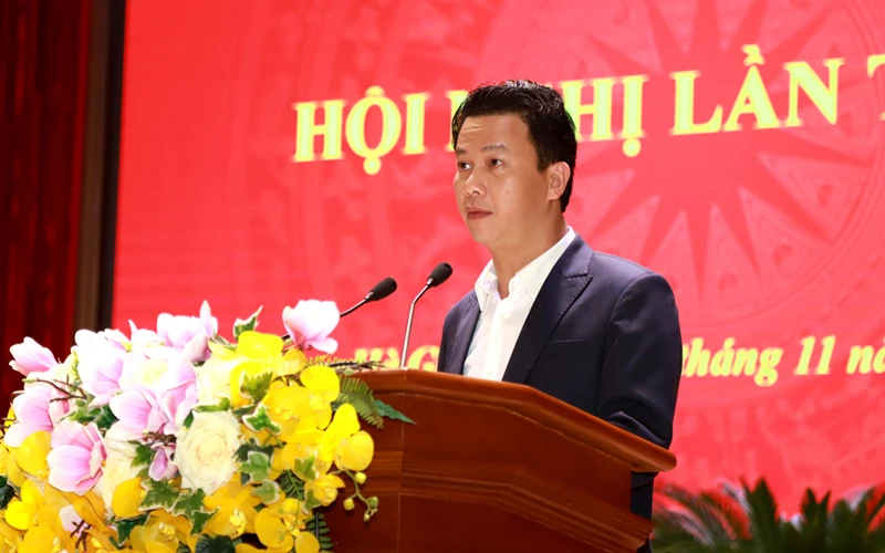 Bí thư Tỉnh ủy Hà Giang Đặng Quốc Khánh là Trưởng Ban Chỉ đạo phòng, chống tham nhũng, tiêu cực tỉnh.
