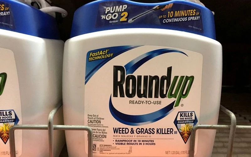 Thuốc diệt cỏ Roundup của Công ty hóa chất Monsanto được bày bán tại 1 cửa hàng ở Encinitas, California, Mỹ. (Ảnh: Reuters)