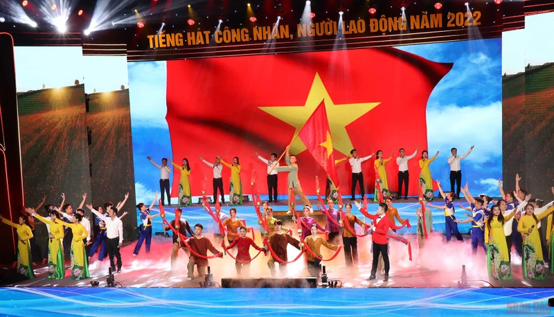Chương trình biểu diễn của đoàn Bắc Ninh.