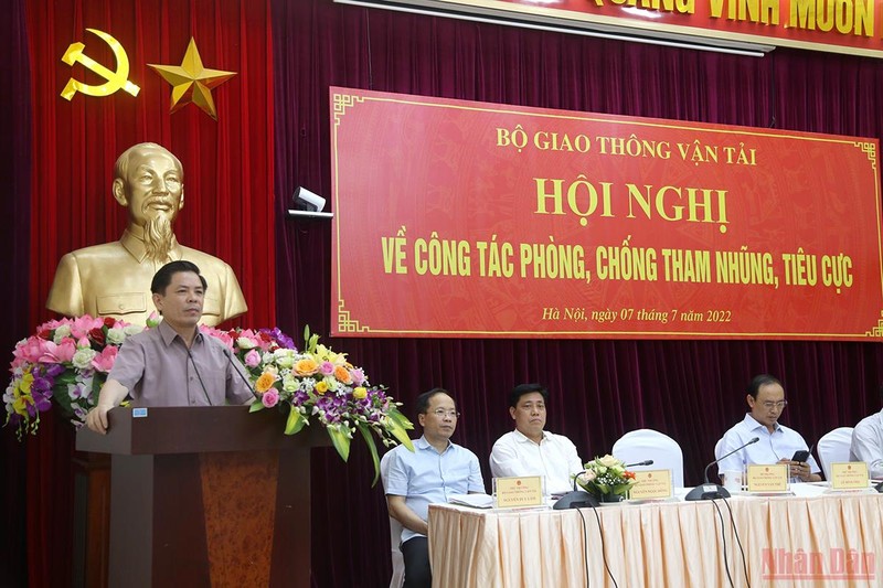 Bộ trưởng Nguyễn Văn Thể phát biểu ý kiến chỉ đạo.