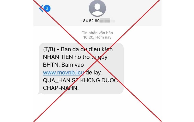 Nếu thiếu cảnh giác, người dân rất dễ trở thành nạn nhân của các chiêu trò lừa đảo thông qua các đường link giả mạo. (Ảnh minh họa)