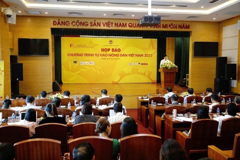 Họp báo thông tin về Chương trình "Tự hào nông dân Việt Nam năm 2022".