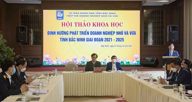 Hiệp hội Doanh nghiệp nhỏ và vừa tỉnh Bắc Ninh tổ chức Hội thảo “Định hướng phát triển doanh nghiệp nhỏ và vừa tỉnh Bắc Ninh giai đoạn 2021-2025”. 