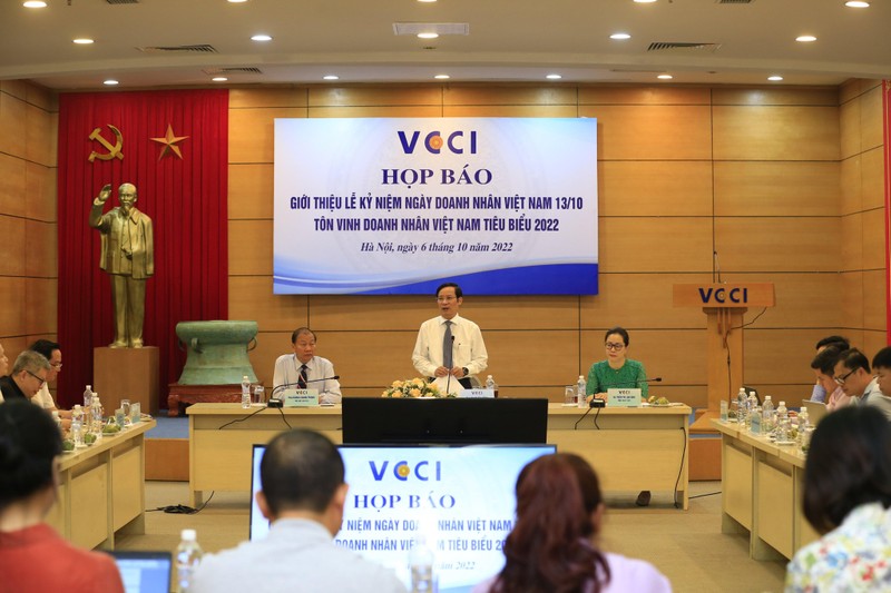 VCCI công bố các hoạt động kỷ niệm Ngày Doanh nhân Việt Nam.