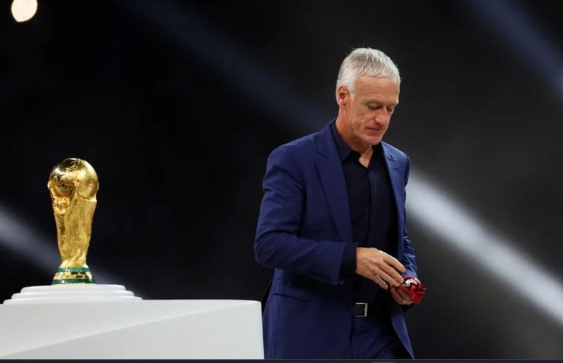 Huấn luyện viên Didier Deschamps đã không thể giúp Pháp lần thứ hai liên tiếp vô địch World Cup. (Ảnh: Reuters)