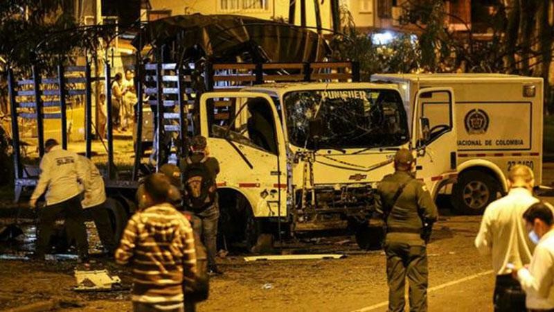 Hiện trường 1 cuộc tấn công ở Colombia. (Nguồn: france24.com)