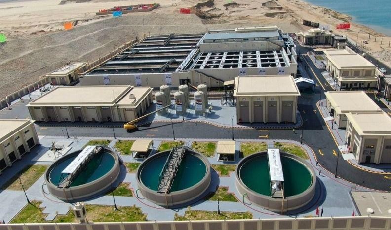 Nhà máy xử lý nước thải tại Ai Cập.
