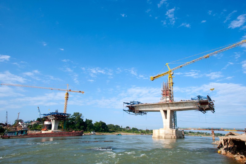 Dự án cầu Vĩnh Phú dự kiến vượt tiến độ 5 tháng.