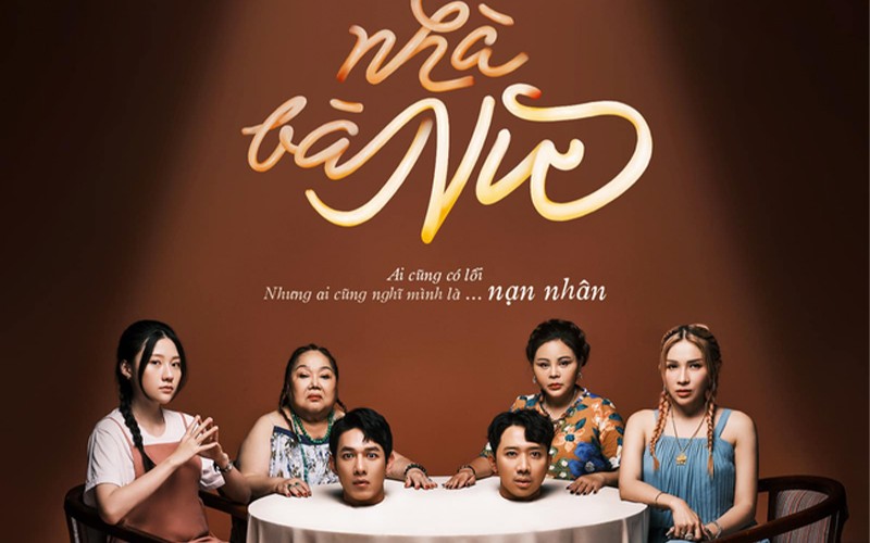 Poster bộ phim Tết “Nhà bà Nữ” do Trấn Thành sản xuất và đạo diễn.