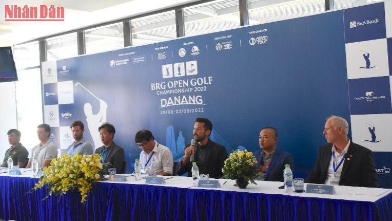 Họp báo kỹ thuật trước BRG Open Golf Championship Danang 2022.