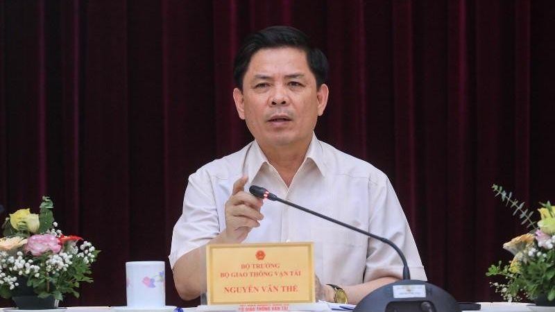 Bộ trưởng Nguyễn Văn Thể phát biểu tại cuộc họp giao ban Bộ Giao thông vận tải quý III/2022.