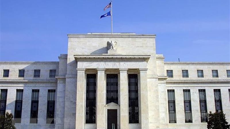 Quang cảnh Ngân hàng Dự trữ liên bang Mỹ ở Washington DC. (Ảnh: AFP/TTXVN)