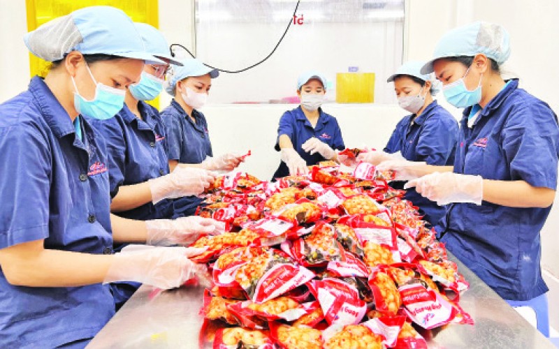 Cà pháo, bánh nậm, bánh lọc của Sông Hương Foods được xuất khẩu sang Mỹ ngay từ đầu năm 2023.