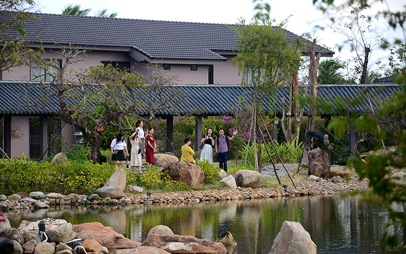 Một khu nghỉ dưỡng tại xã Phú Dương, thành phố Huế.