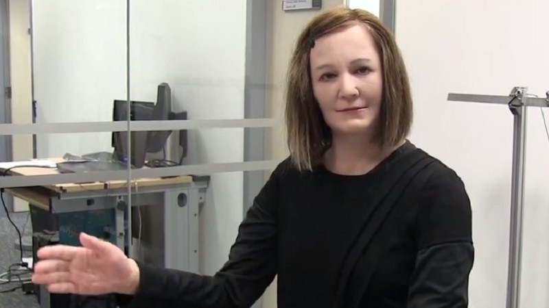 Robot hình người Nadine là một trong những 'đại biểu đặc biệt' tại hội nghị AI for Good 2023, diễn ra ở Geneva, Thụy Sĩ ngày 6-7/7 tới. (Ảnh: Đại học Công nghệ Nanyang) 