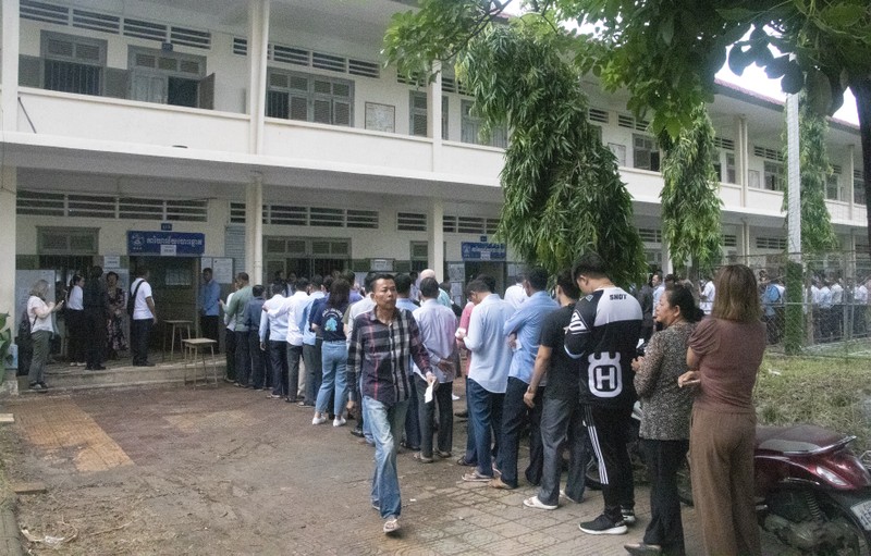 Số lượng cử tri đi bầu cử ở mức cao thể hiện ý chí rõ ràng của người dân Campuchia.