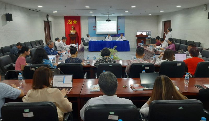 Quang cảnh hội thảo khoa học “Quan hệ Việt Nam-Ấn Độ: Truyền thống và hiện tại”.