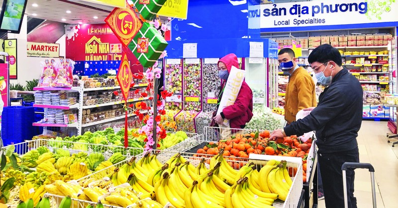 Các mặt hàng sản xuất trong nước được người tiêu dùng tin tưởng lựa chọn.