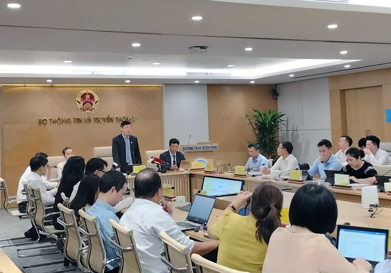 Cuộc họp báo của Bộ Thông tin và Truyền thông chỉ rõ sáu vi phạm của nền tảng TikTok.