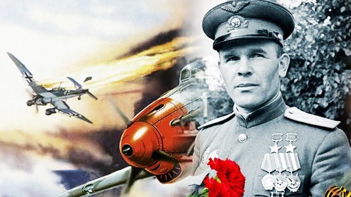 Phi công lái máy bay tiêm kích Arseny Vorozheykin. Ảnh: WARHEROES