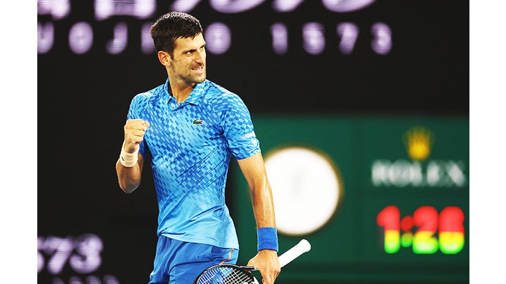 Djokovic có chiến thắng dễ dàng trong ngày khai mạc Australian Open 2023.